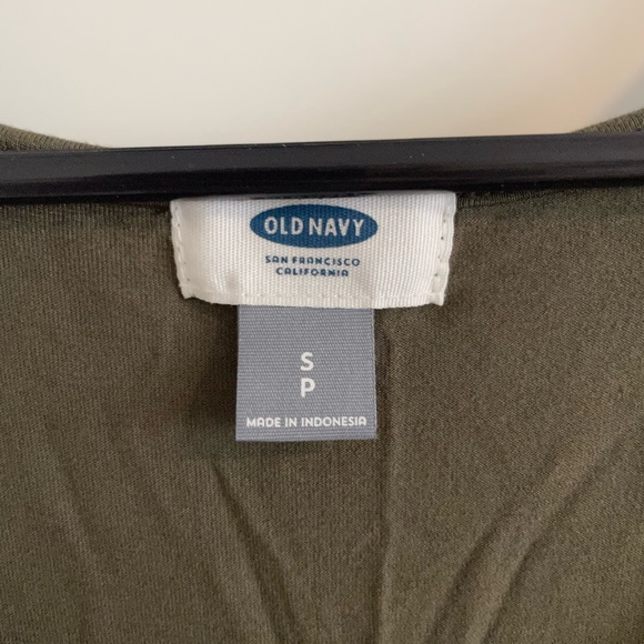 Small Old Navy Olive Green Tank Top - Picture 2 of 3